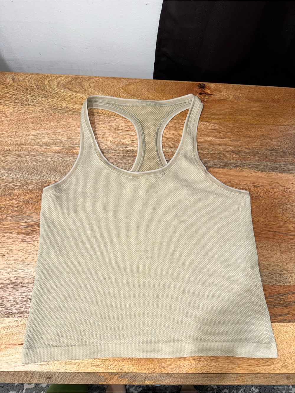 lululemon athletica beige Racerback Tank